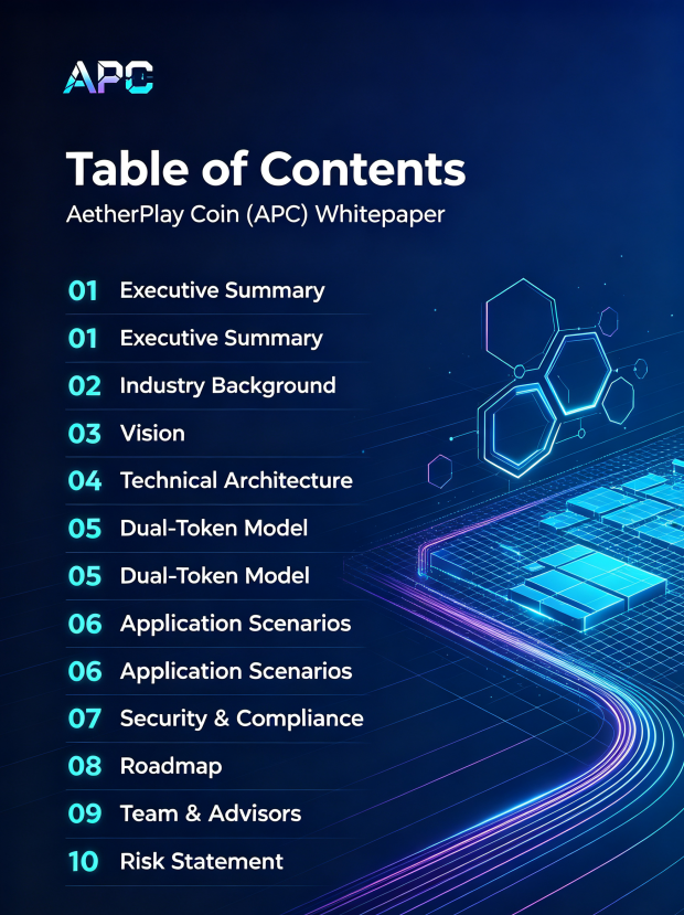 APC whitepaper table of contents visual